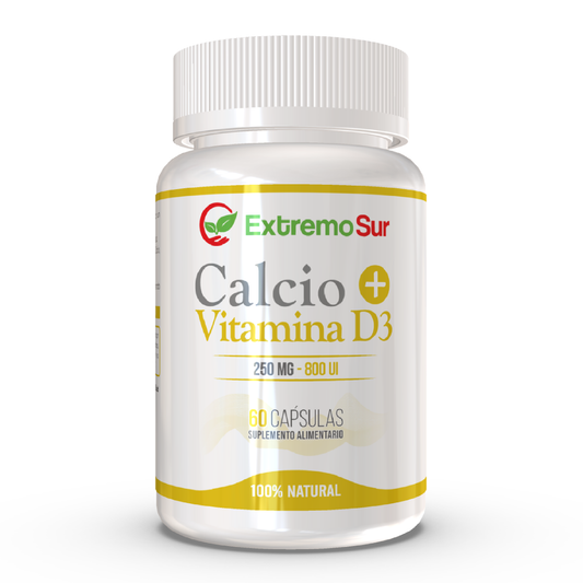 Calcio + Vitamina D3 250 mg - 800 UI
