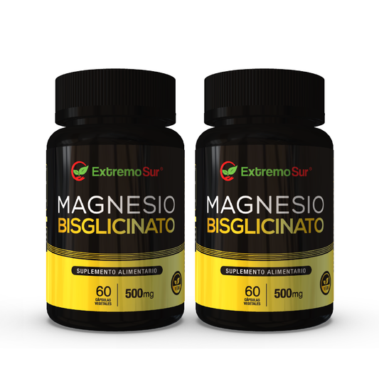 Pack de 2 Magnesio Bisglicinato