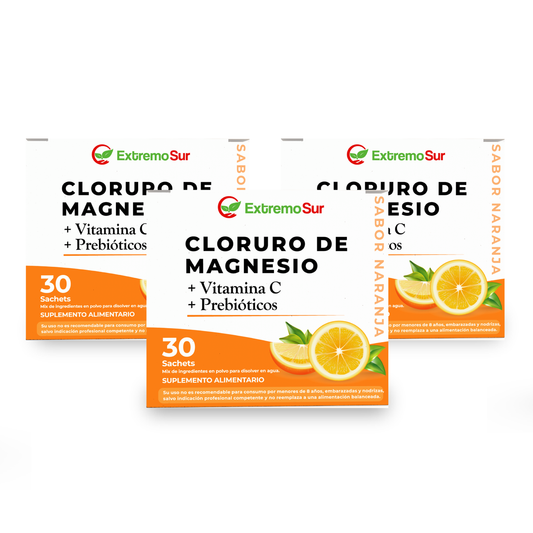 Pack de 3 Cloruro de Magnesio sabor a Naranja