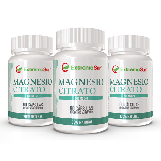 Pack de 3 Magnesio Citrato